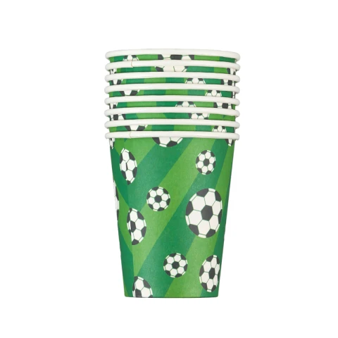 Nutmeg Football Cup Pack of 8 