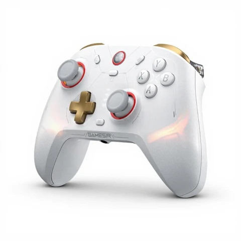 GameSir Cyclone 2 Multi-Plattform-Gamecontroller mit und ohne Kabel, Phantom White (Standard Edition)