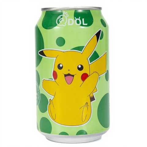 QDOL Soda Saveur Citron Vert - Pikachu 330 ml