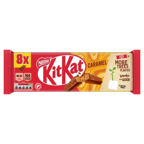 KitKat 2 Finger Caramel 8 x 20.7g