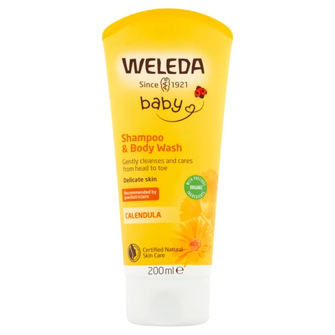 Weleda Calendula Shampoo & Body Wash 200ml