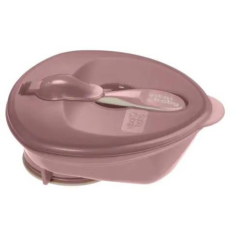 Vital Baby Nourish Power Suction Bowl Natural Berry