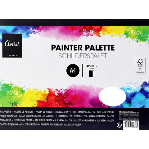 Painting Mixing Palette - A4 - 40 Sheets