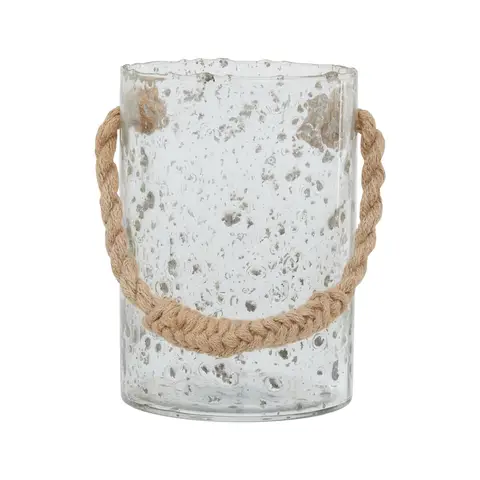 Interiors by Premier Lantern Kuta Rope Natural Large