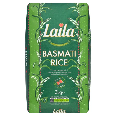 Laila Basmati Rice 2Kg