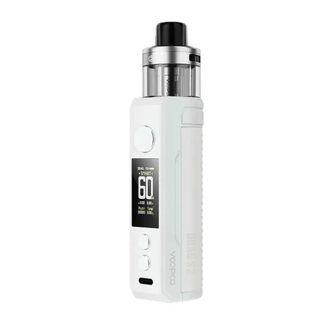 VooPoo Drag S2 Kit  Pearl White