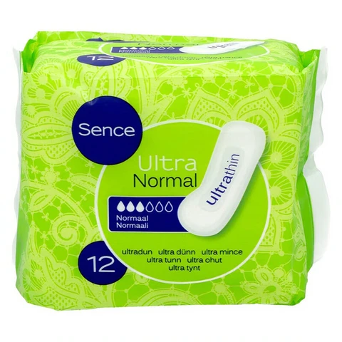 Serviettes Hygiéniques Sence Ultra Normal - 12 pièces