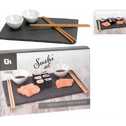 Amuse Sushi Set 7-teilig Rechteckig