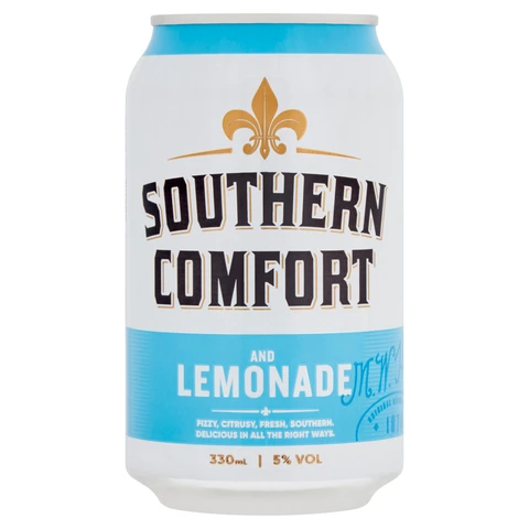 Southern Comfort Lemonade & Lime 330ml (Abv 5%)