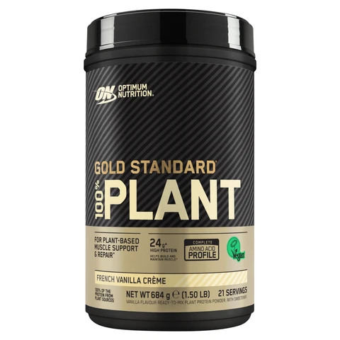 Optimum Nutrition Gold Standard 100% Plant Protein French Vanilla Protein Nutrition Cream Flavour - 684g
