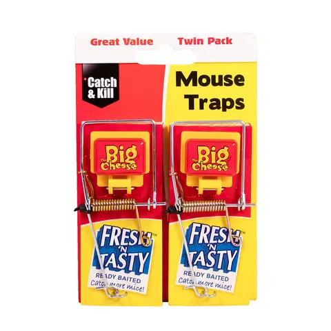 Big Cheese Baited Mouse Traps
