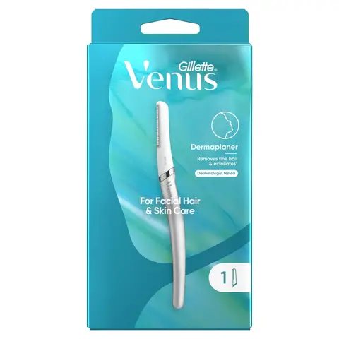 Venus Dermaplaner Exfoliating Dermaplaning Tool for Face with Refill 1 Blade