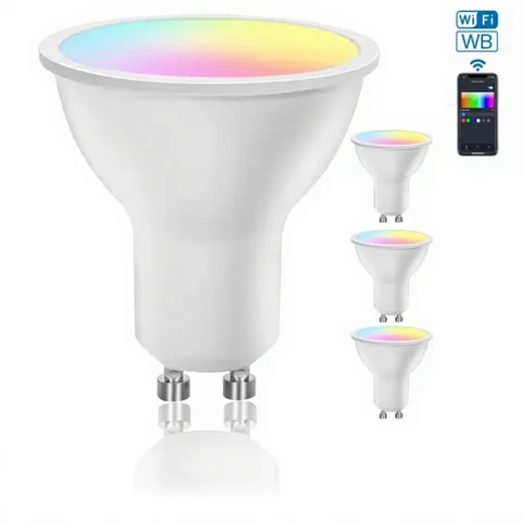 Aigostar WIFI WB Smart LED GU10 RGB+CCT