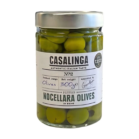 Casalinga Pitted Nocellara of Castelvetrano Olives in Brine 300g