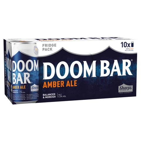 Doom Bar Amber Ale 10 X 440ml (Abv 4.3%)