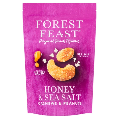 Forest Feast Heather Honey Cashews & Peanuts 120g