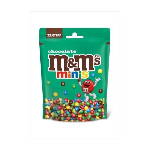 M&Ms Minis Milk Chocolate Bites Pouch Bag 115G