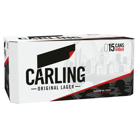 CARLING 15Pk - 4% 15X440ml