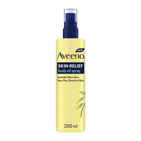 AVEENO Skin Relief Body Oil Spray Moisturiser for Sensitive Skin 200ml