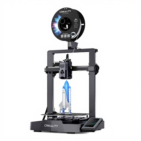 Creality Ender-3 V3 KE Imprimante 3D avec vitesse 500 mm/s, nivellement automatique, extrudeur direct Sprite et température max. 300 °C - Volume d'impression 220 x 220 x 250 mm