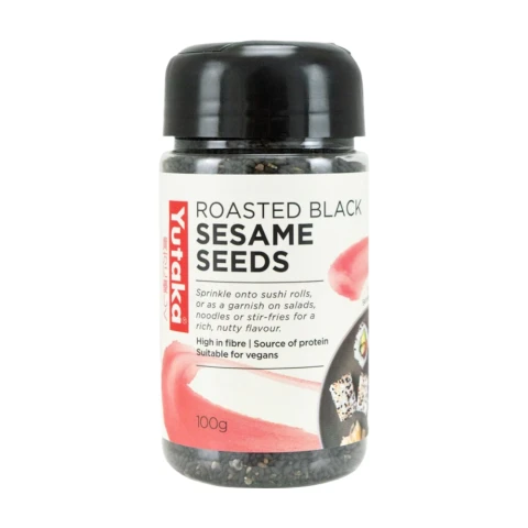 Yutaka Black Roasted Sesame Seeds 100g