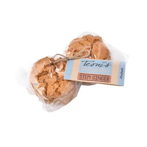 Teoni's Stem Ginger Oat Crunch Cookies 300g