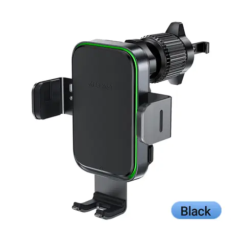 ACEFAST D17 Wireless Charger Car Mount Holder - Black
