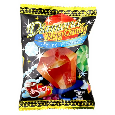 Japan Diamant-Ring-Bonbons Cola 15g