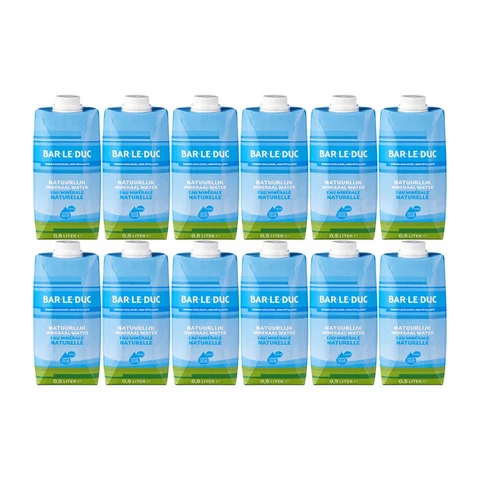 Bar Le Duc Mineraalwater - 12 x 0.5 L