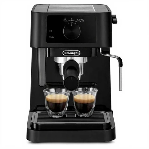 DeLonghi EC230.BK - Machine à Expresso - 15 bar - 1,4 L - Mousseur Manue