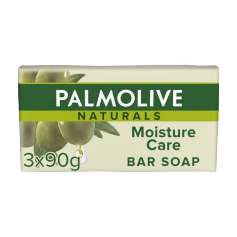 Palmolive Naturals Moisture Care with Olive Bar Soap 3 x 90g