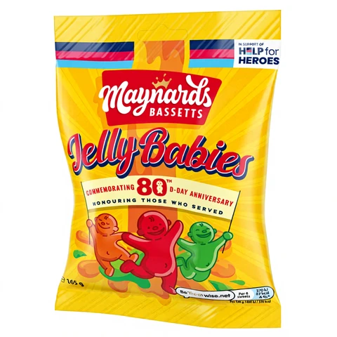 Maynards Bassetts Jelly Babies 165g