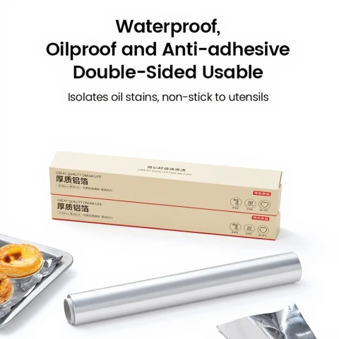 J.Zao Papier d'aluminium - 30 m - Pour la cuisson