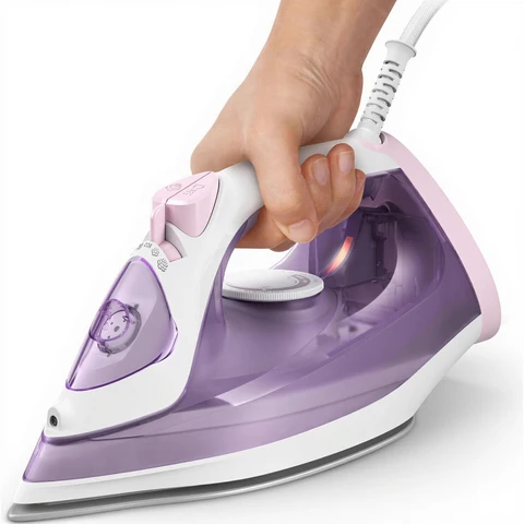 Philips 3000 Series Dampfbügeleisen DST3010/30, 2000 W, Dampfstoß bis 140 g, Dauerdampf 30 g/min, Vertikaldampf, Keramiksohle, Tropf-Stopp, Aufheizzeit 35 Sek.