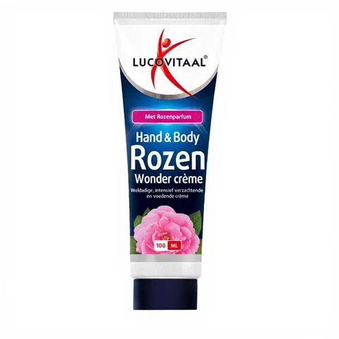 Lucovitaal Hand & Body Rozen Wonder crème 100 ml