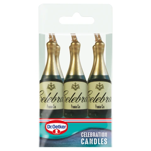 Dr Oetker 6 Celebration Birthday Candles