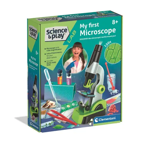 Clementoni Science & Play My First Microscope