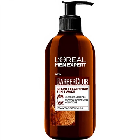 Loreal Men Expert Barber Club Bart- und Gesichtsreinigung 200 ml