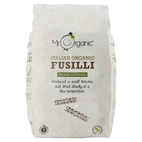 Mr Organic Organic Fusilli 500g