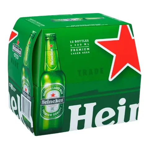 Heineken Beer 12 Can Pack 330ml per can