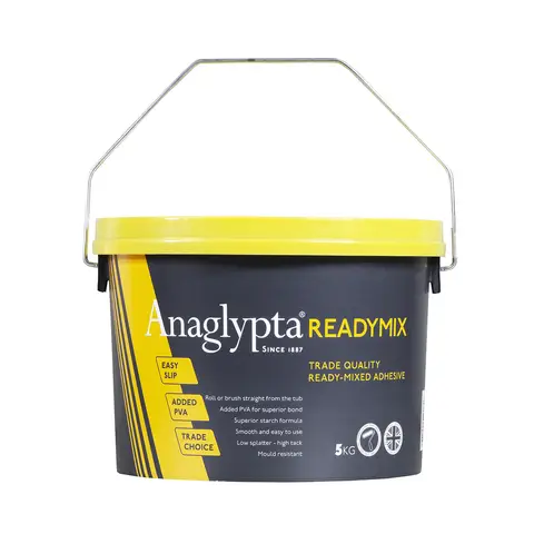 Anaglypta Wallpaper Adhesive Ready Mixed 5kg