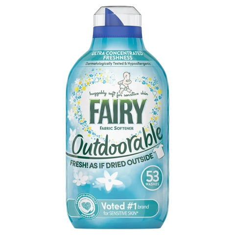 Fairy Outdoorable Fabric Conditioner 53 Washes, For Sensitive Skin