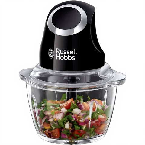 Russell Hobbs 24662 - 56 - Mini Chopper - Compact Design, 200W Power, Dishwasher - Safe Parts