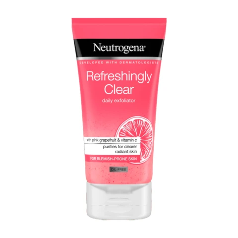 Neutrogena Clear and Radiant Face Scrub 150ml