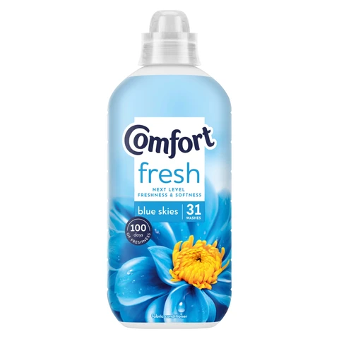 Comfort Fresh Fabric Conditioner Blue Skies 31 Washes 930ml