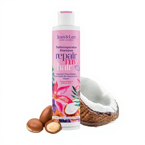 Jean&Len Reparatur-Shampoo Kokosöl & Macadamia
