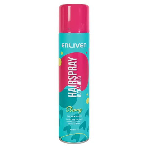 Enliven Ultra Hold Strong Hairspray 300ml