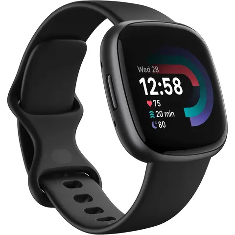 Fitbit Versa 4 - Black/ Graphite