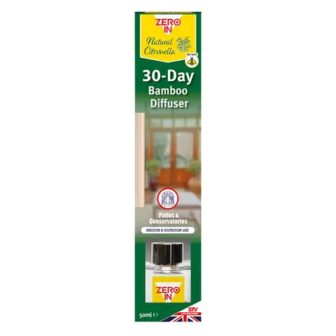 Zero In 30 Day Bamboo Citronella Diffuser