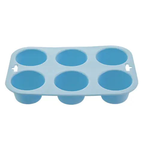 Maison by Premier Pastel Blue 6 Cup Muffin Mould